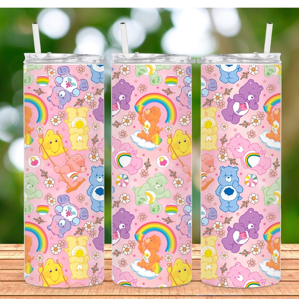 Care bear tumbler